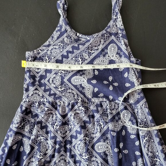 The Childrens Place Girls Paisley Sleeveless Dress Toddler 2T Boho Asymmetric - Picture 6 of 7